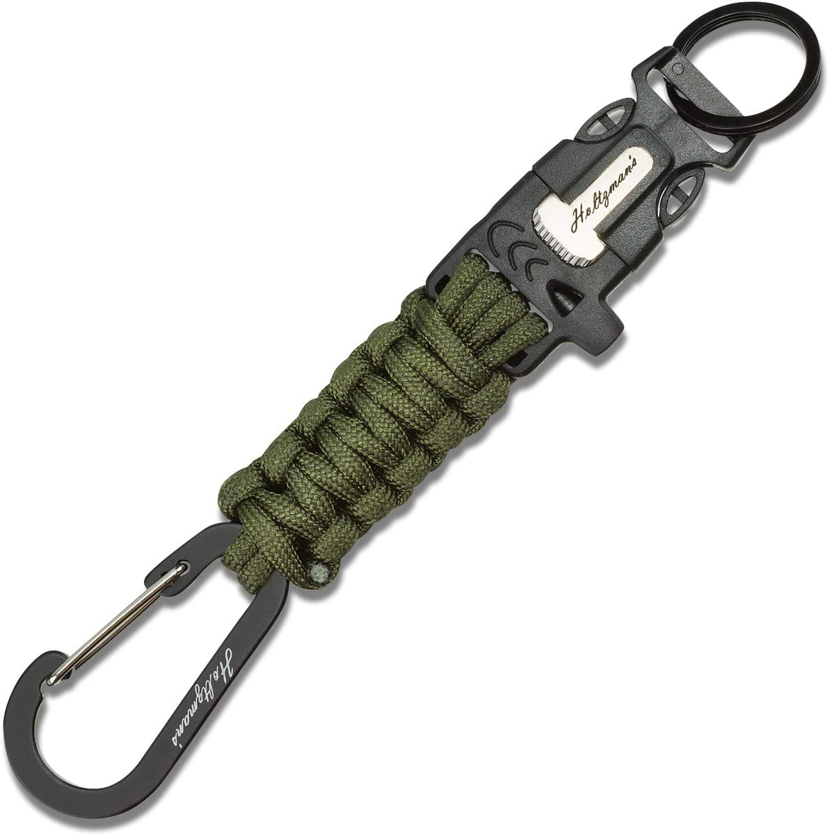 5 Pieces Paracord Keychain Braided Paracord Lanyard Clips For Camping  Hiking Clip Water Bottle Keys Backpack Tools