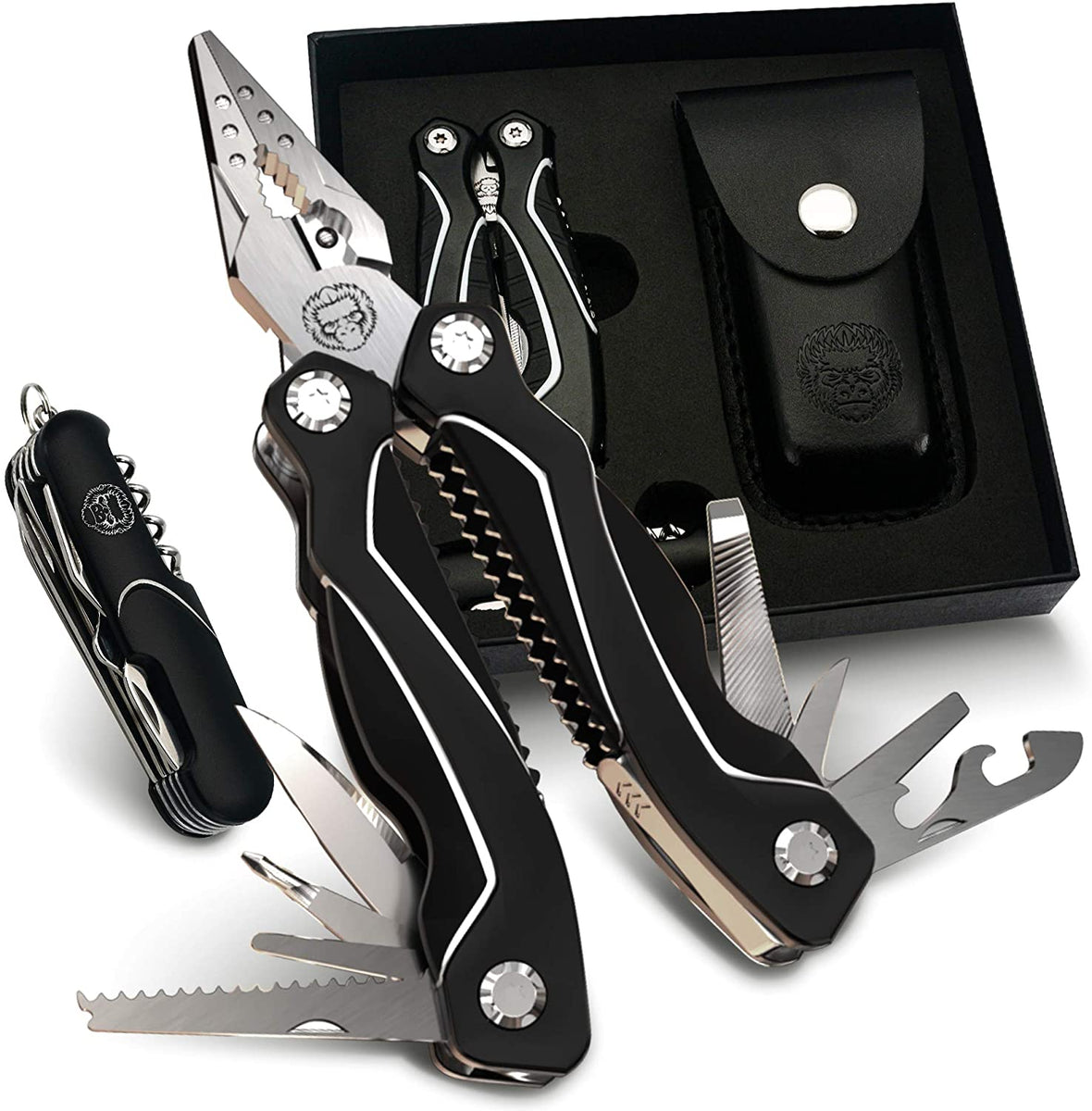 Smart Knife 15-in-1 Multi-Tool Wrapped Around a Pocket Knife - Golden Gait  Mercantile
