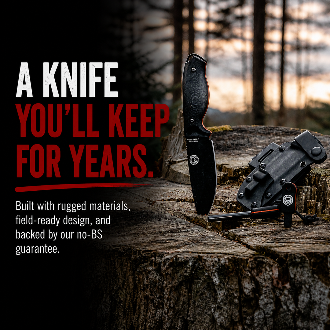 Best Survival Knife for 2026 | FREE SHIPPING for $150 orders