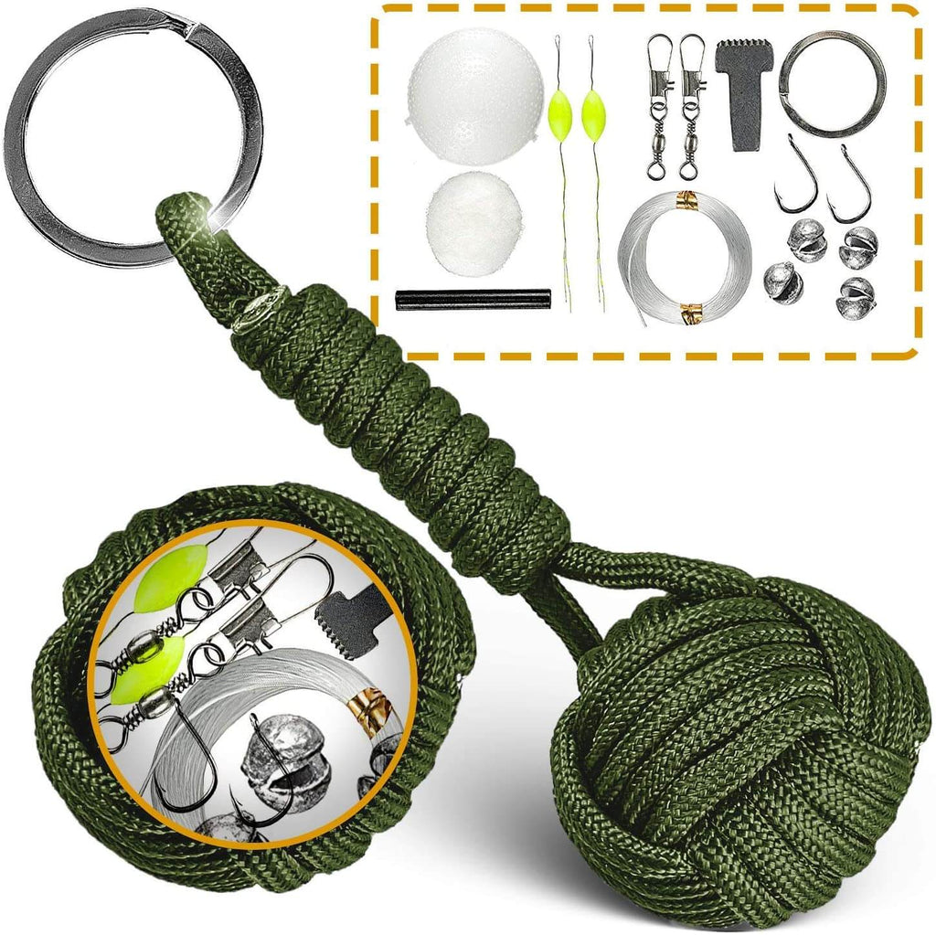 Paracord Crafting Kit w/ 10 Pocket Pro Jig & Monkey Form - Tactical