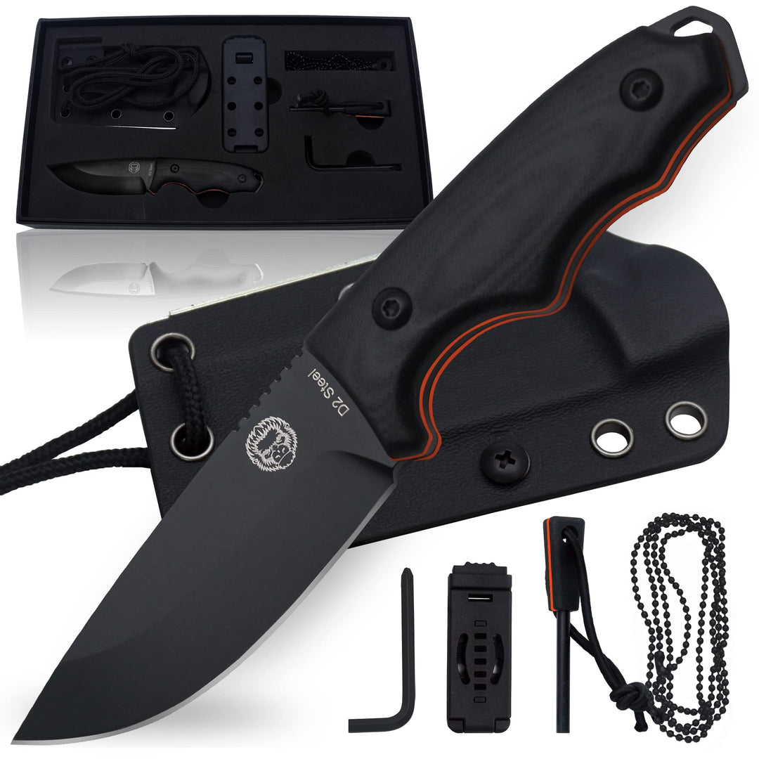 The Baby Bloodline Survival Knife Giftset for Outdoors (Black
