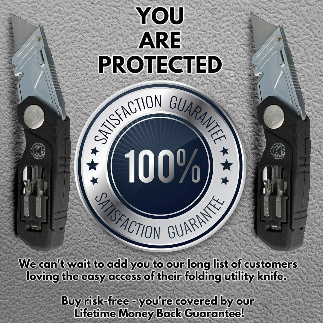 Premium Folding Lockback Utility Knife Gift Set – Holtzman's
